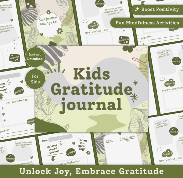 The Gratitude Adventure Journal (For Kids)